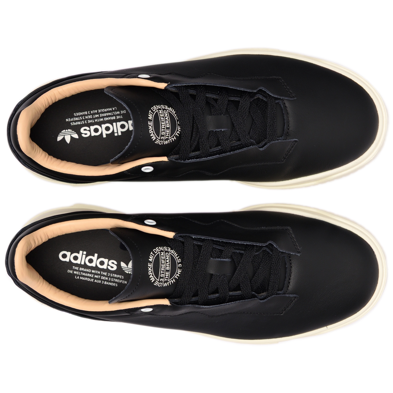 Adidas Originals SUPERCOURT PREMIUM Core Black / Core Black / Off White