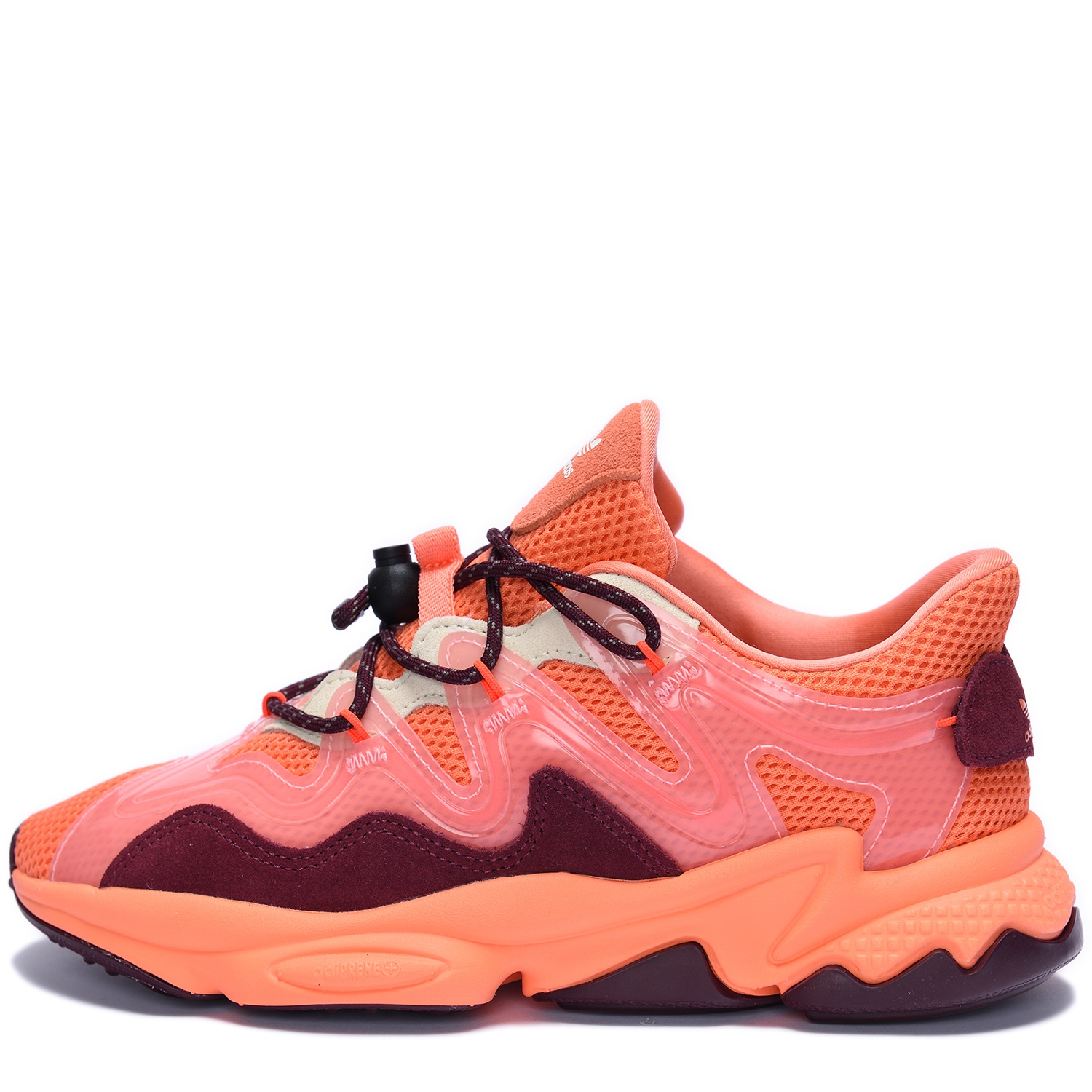 adidas Originals OZWEEGO PLUS Semi Coral / Maroon / Glow Pink