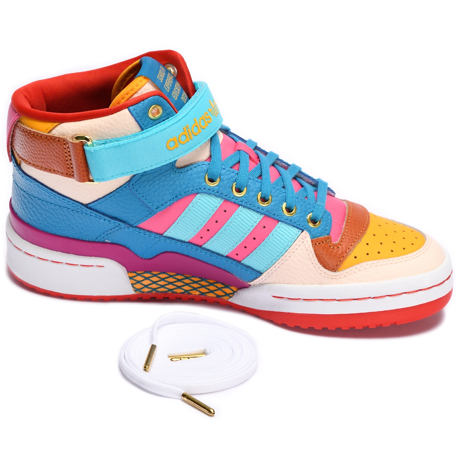 adidas Originals  х  S.E.E.D.  Multicolor / Pulse Aqua / Pink Tint