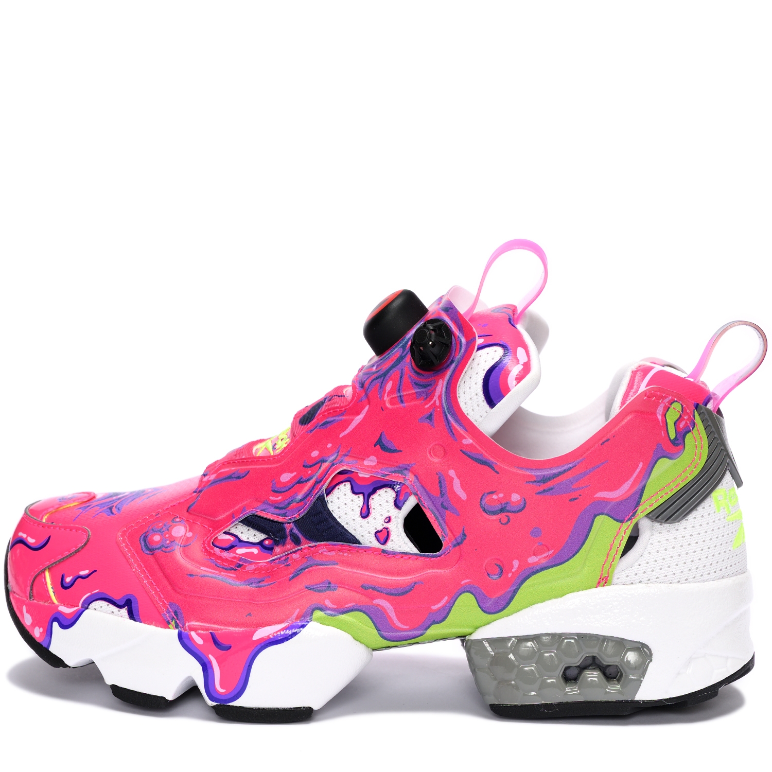 Reebok Ghostbusters Instapump Fury Shoes Proud Pink / White / Solar Yellow