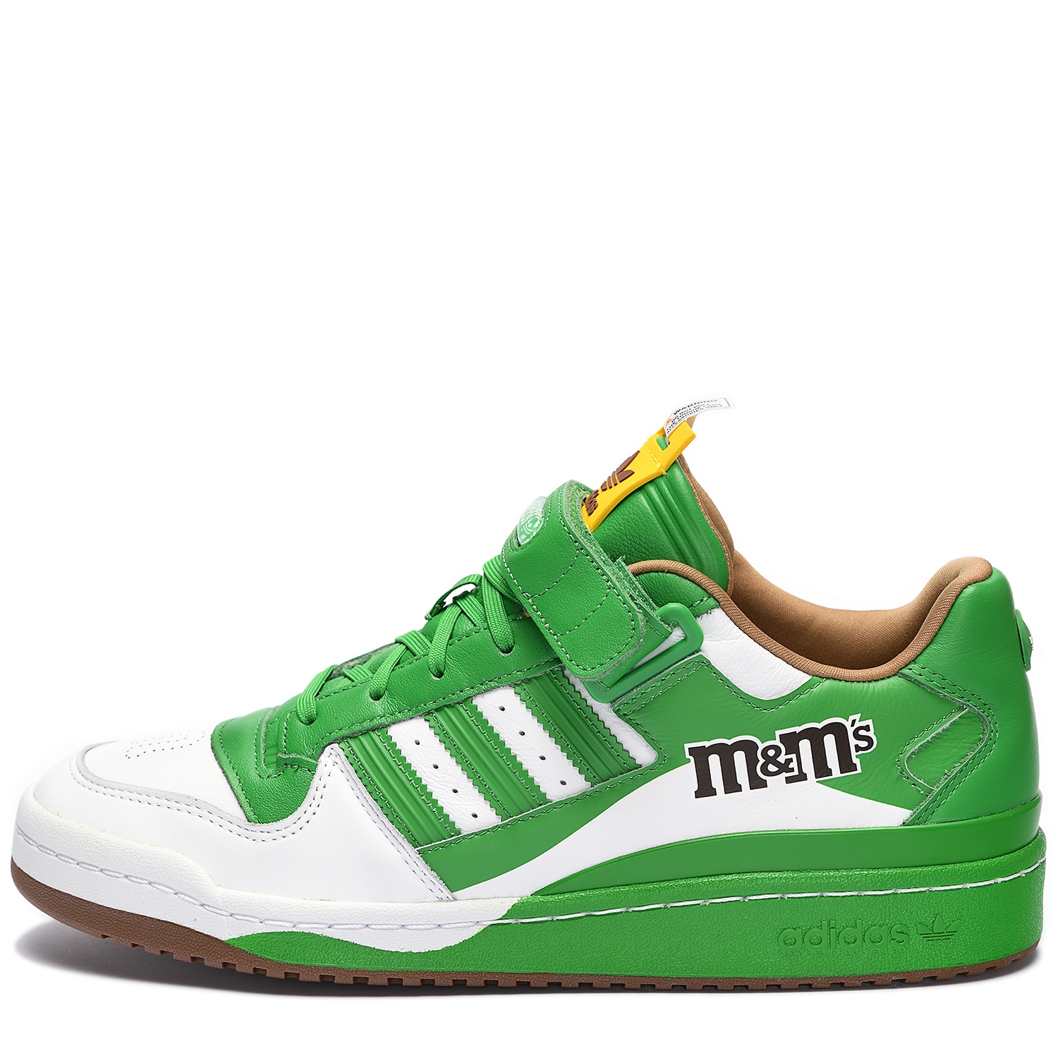 adidas x m&m's brand Forum 84 Low Green / Cloud White / Eqt Yellow