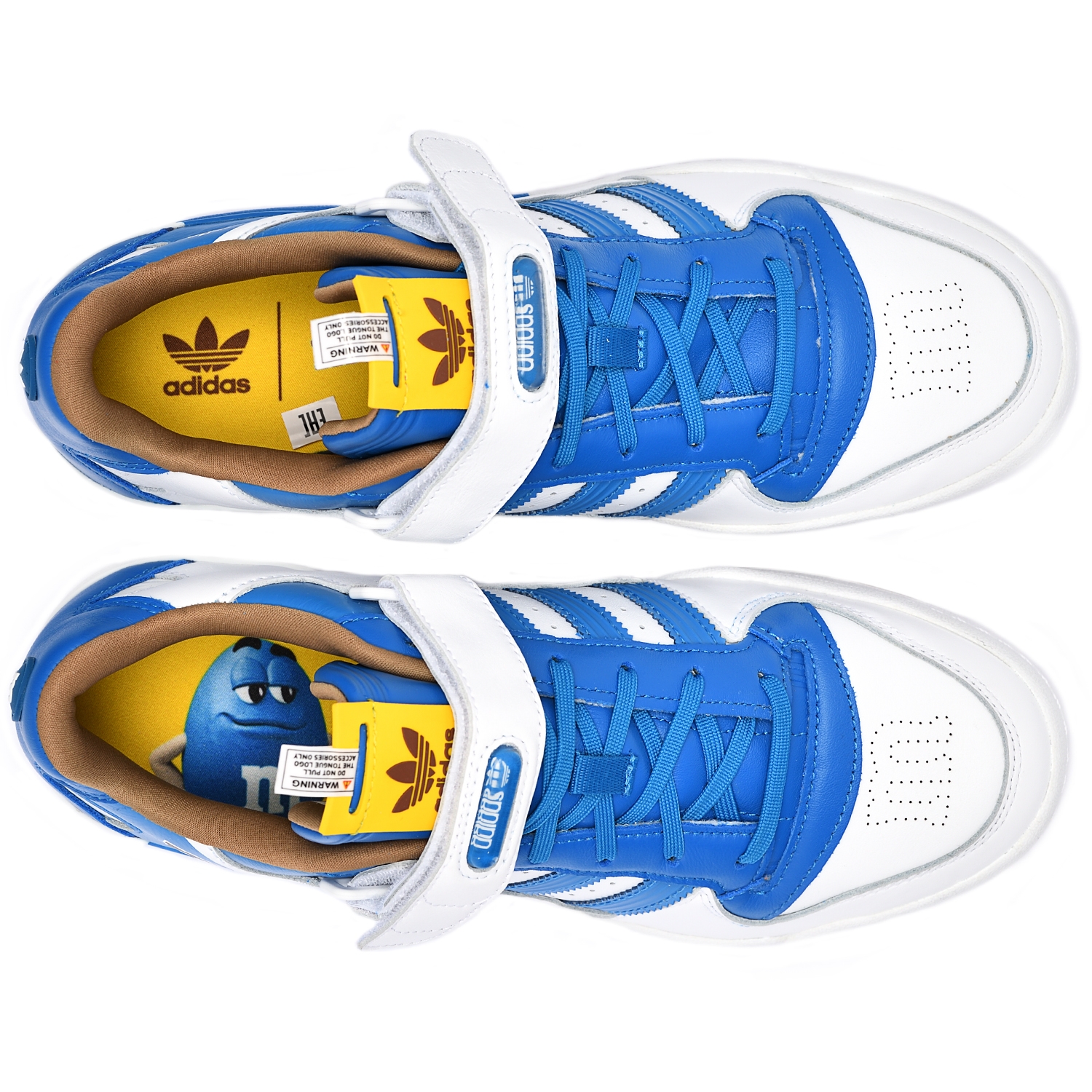 adidas x m&m's brand Forum 84 Low Blue / Cloud White / Eqt Yellow