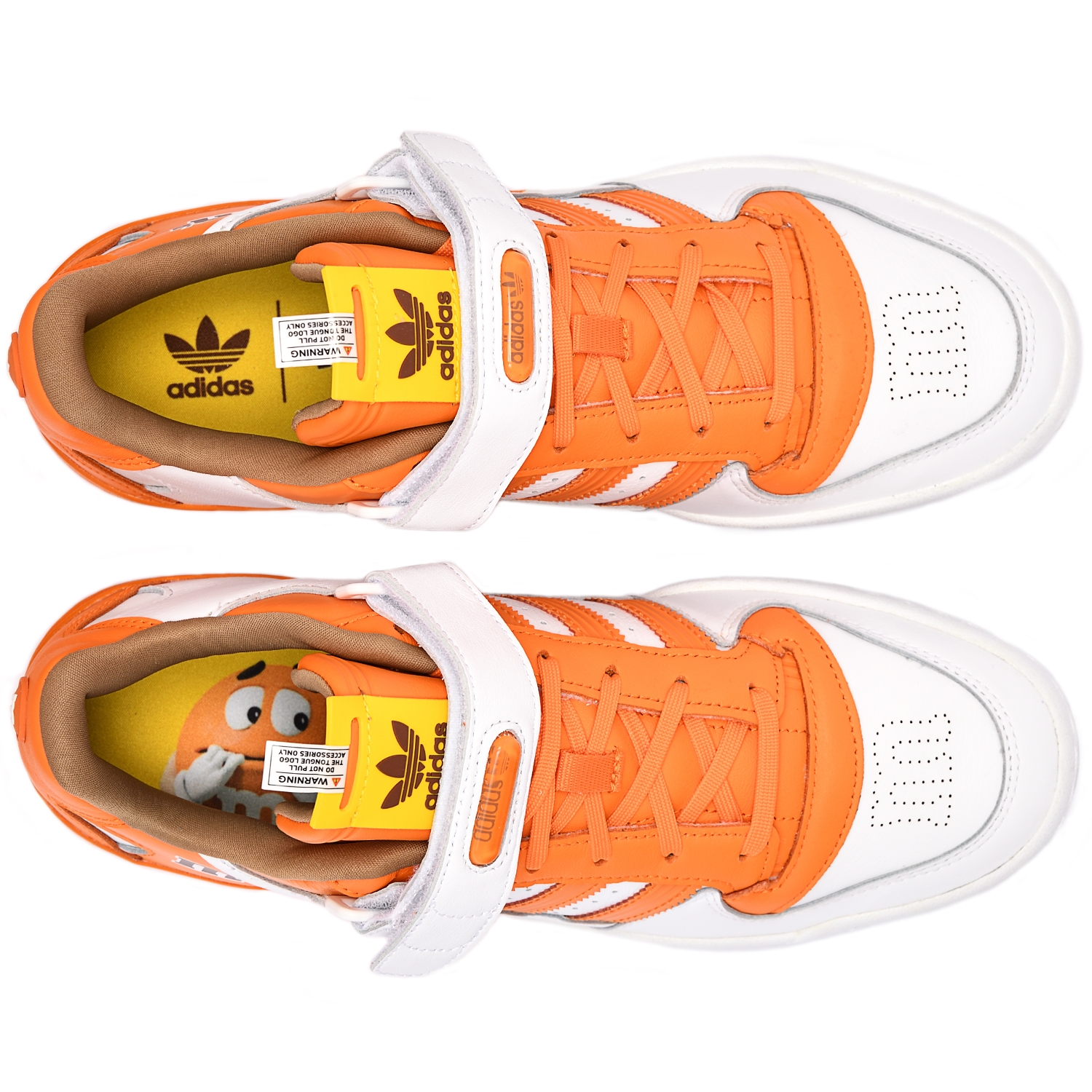 adidas x m&m's brand Forum 84 Low Orange / Cloud White / Eqt Yellow