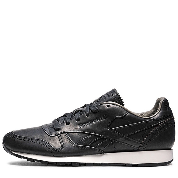 Classic Leather Lux Horween Black/White