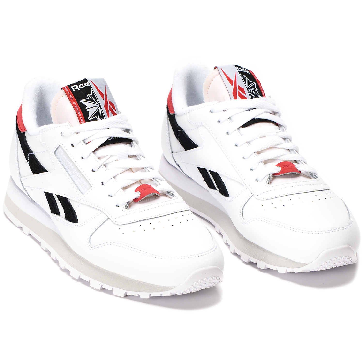 Reebok Classic Leather 1983 Vintage White / Core Black / Vector Red