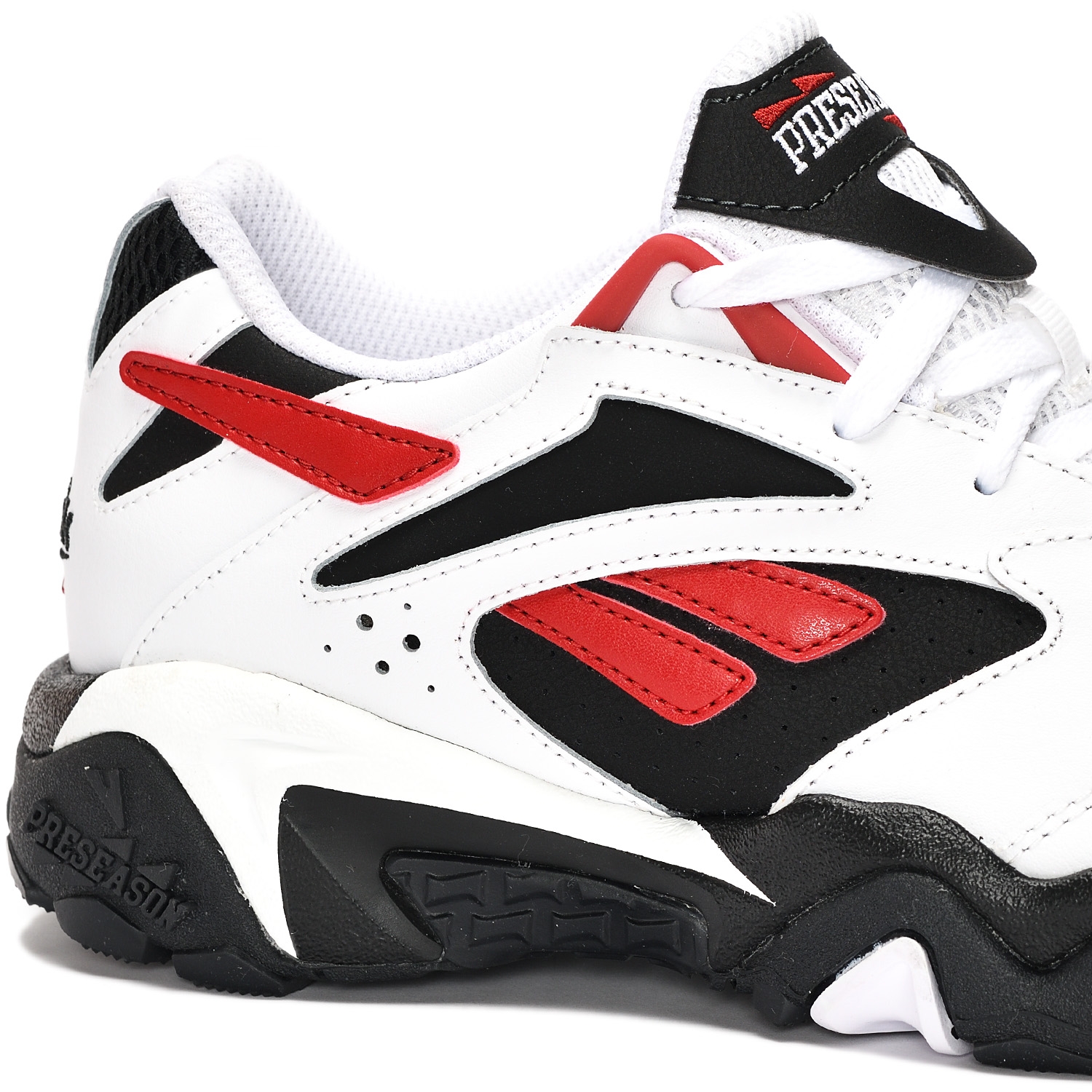 Reebok Preseason 94 Cloud White/Night Black/Flash red