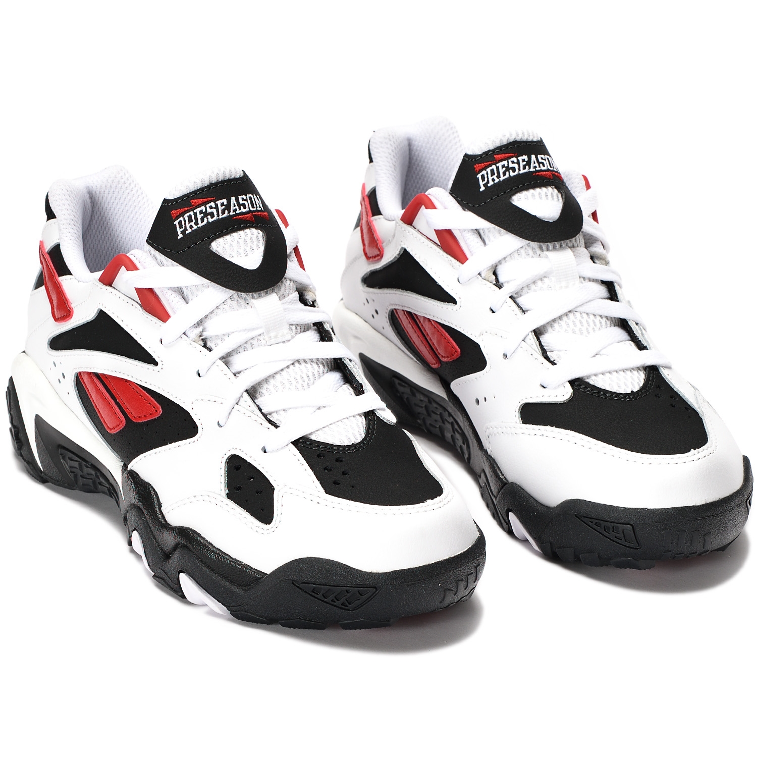 Reebok Preseason 94 Cloud White/Night Black/Flash red