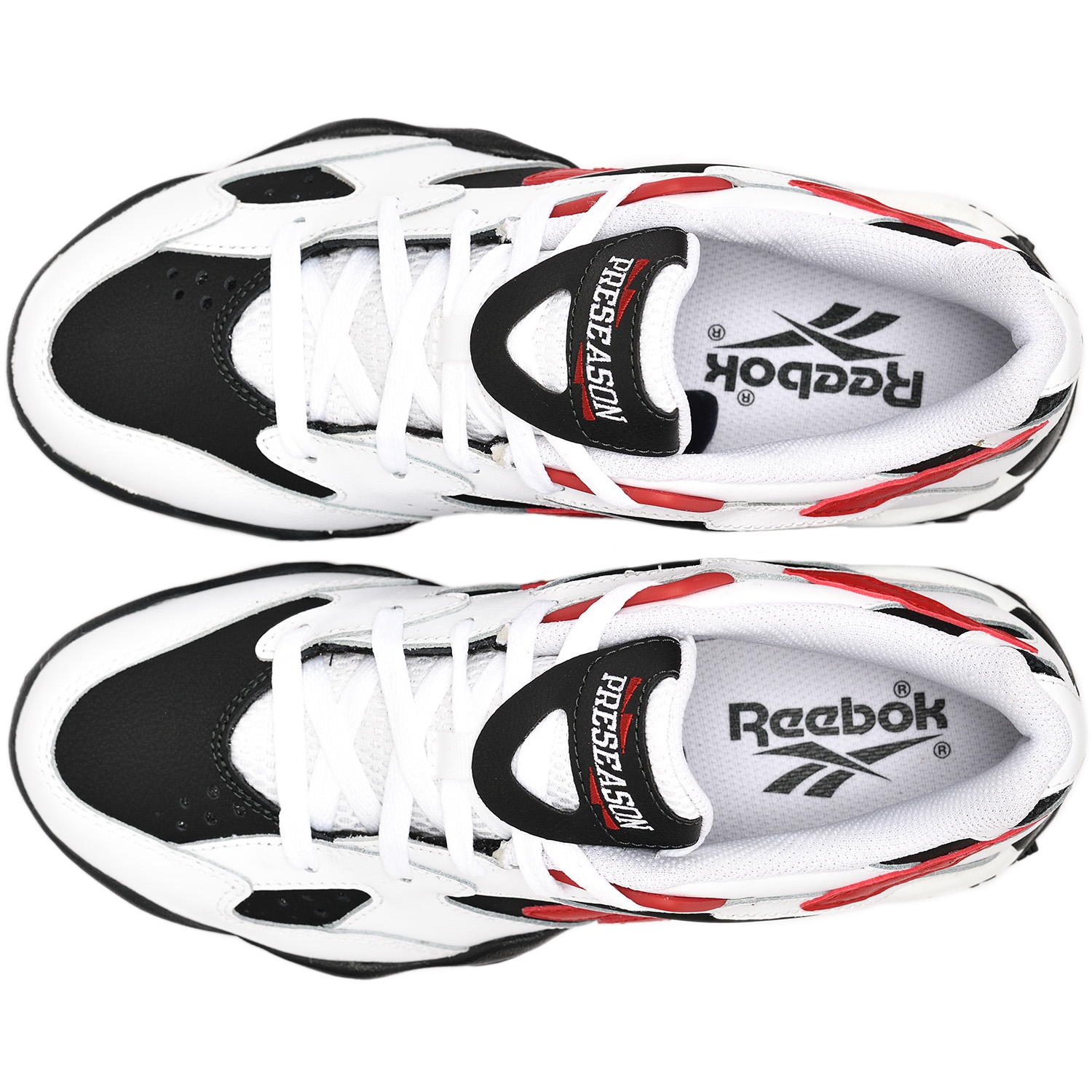 Reebok Preseason 94 Cloud White/Night Black/Flash red