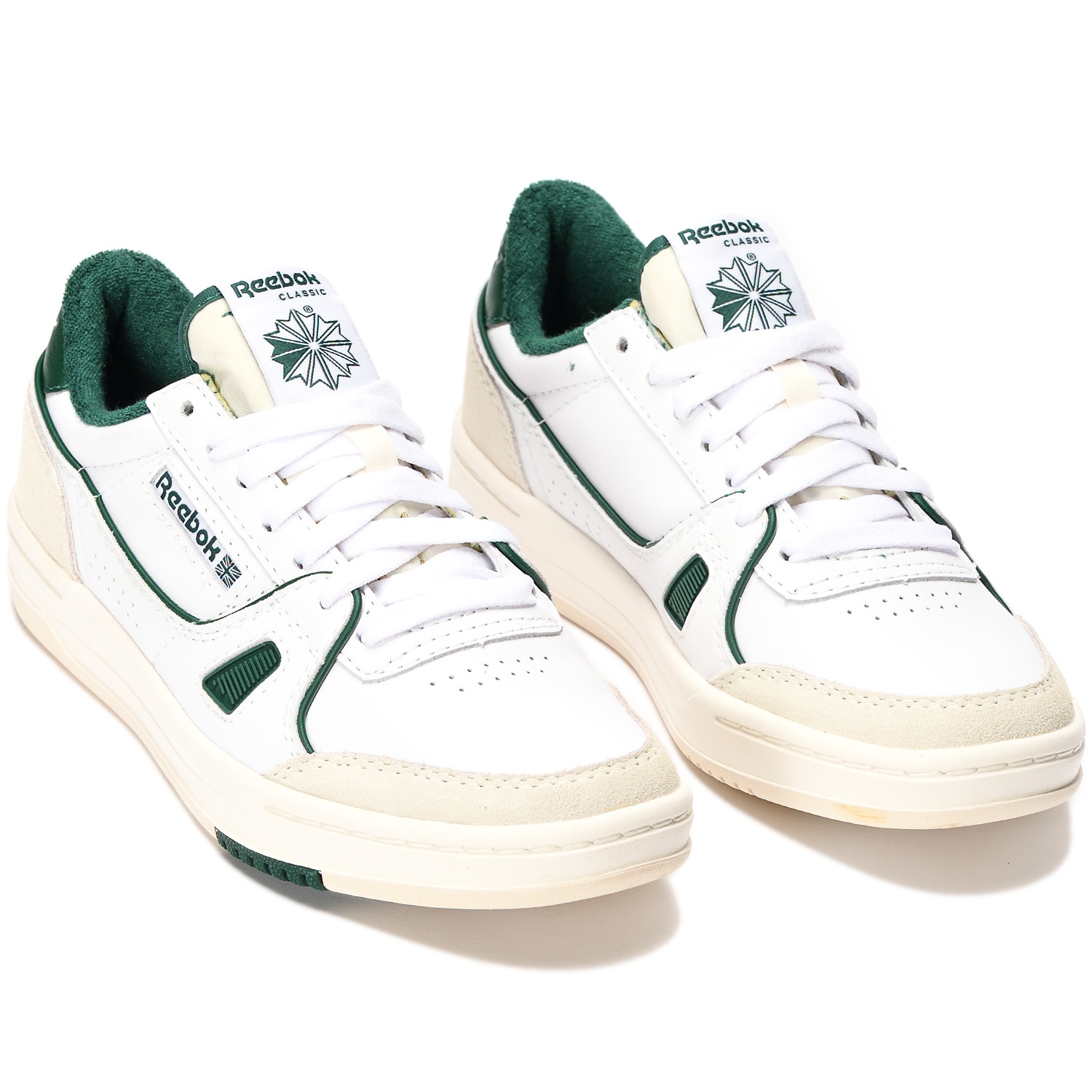 Reebok Lt Court White/Chalk/Dark Green