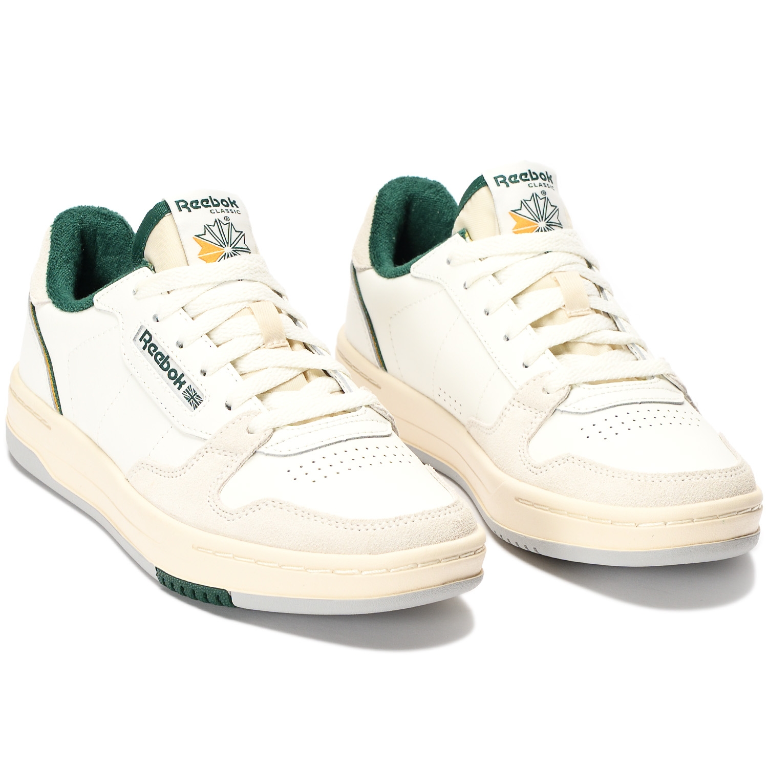 Reebok Lt Court CHALK/PAPER WHITE/GREEN