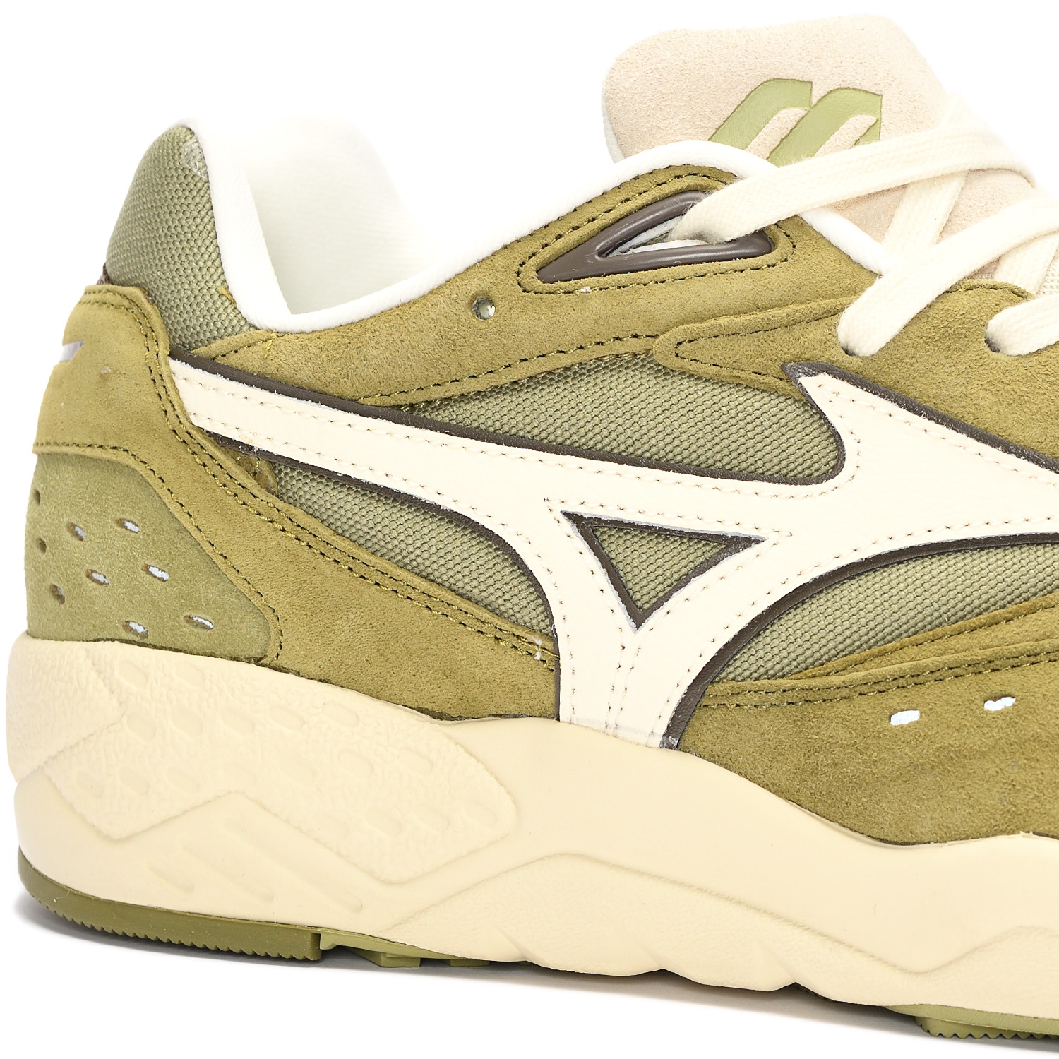 Mizuno Contender PREMIUM Olive Drab/Cloud Cream/ Cedar