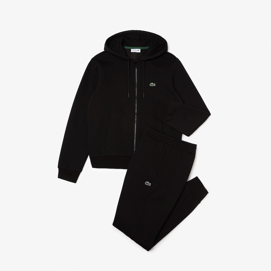 TRACKSUIT SET WITH HOOD Black