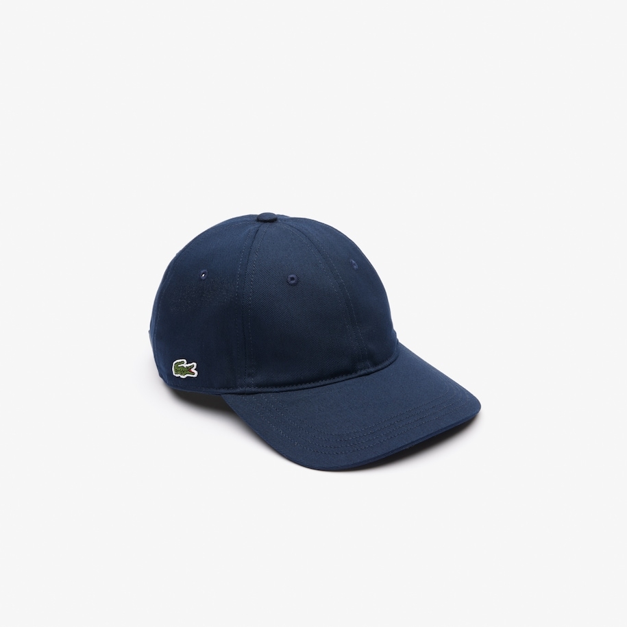 LACOSTE UNISEX CAP IN ORGANIC COTTON TWILL