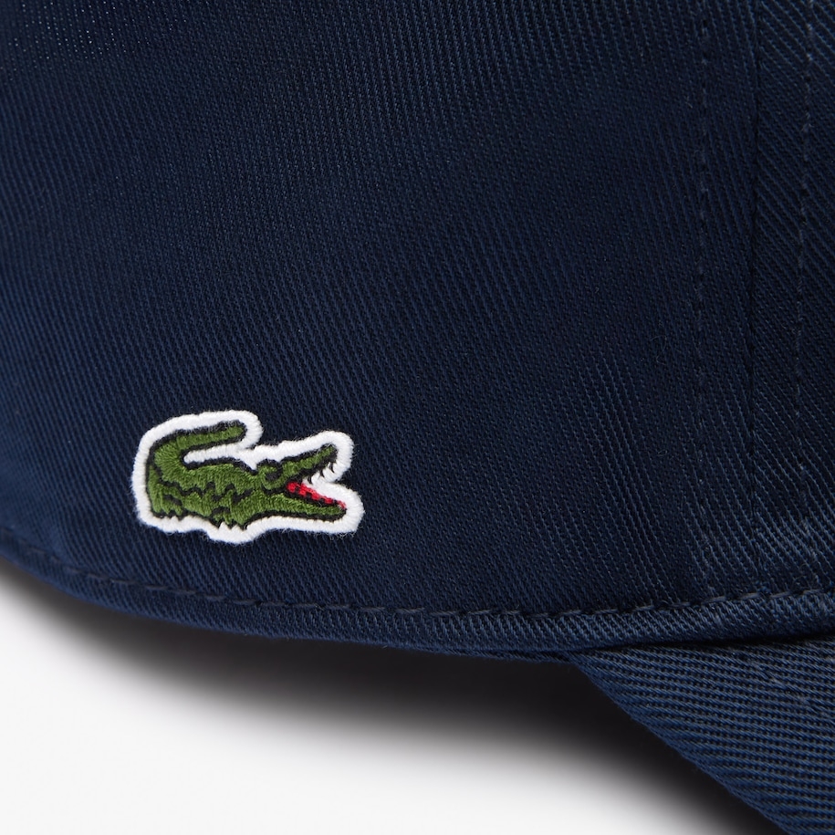 LACOSTE UNISEX CAP IN ORGANIC COTTON TWILL