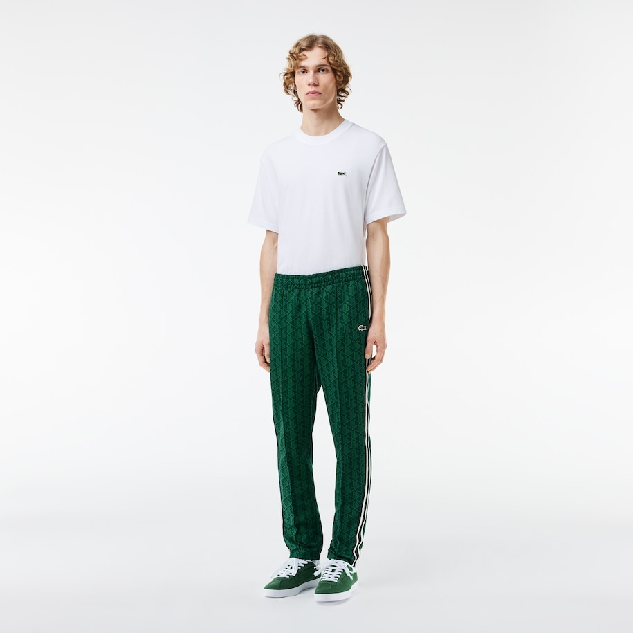 PANTALON DE SURVÊTEMENT PARIS JACQUARD MONOGRAMME Vert 