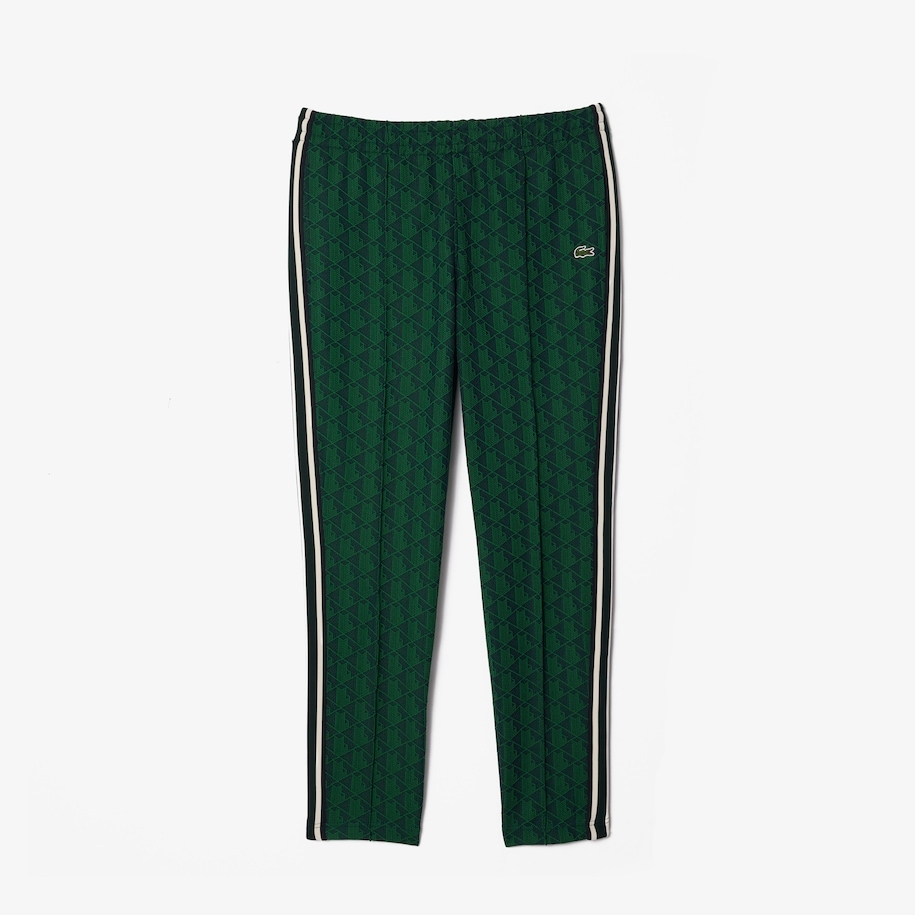 PANTALON DE SURVÊTEMENT PARIS JACQUARD MONOGRAMME Vert 