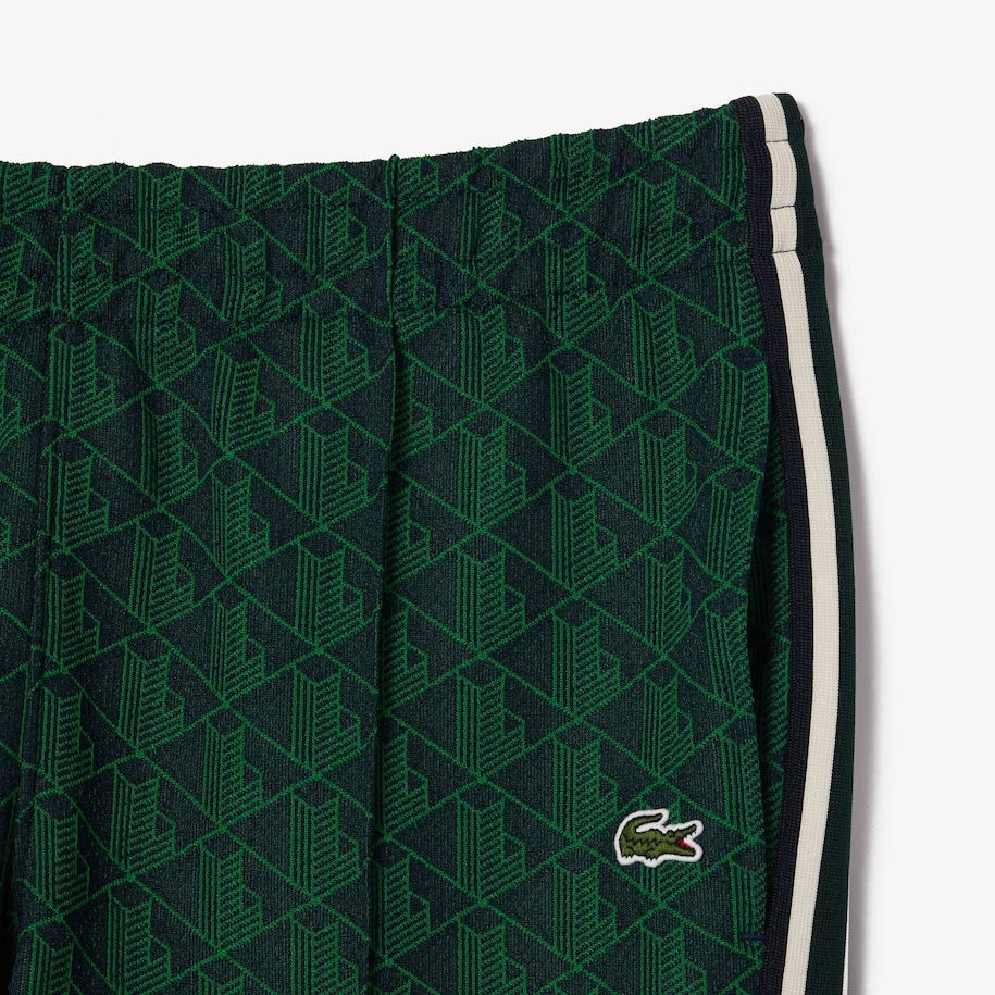 PANTALON DE SURVÊTEMENT PARIS JACQUARD MONOGRAMME Vert 