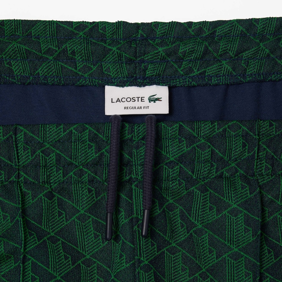 PANTALON DE SURVÊTEMENT PARIS JACQUARD MONOGRAMME Vert 