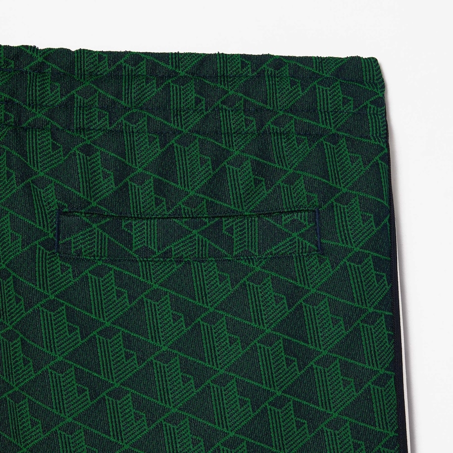 PANTALON DE SURVÊTEMENT PARIS JACQUARD MONOGRAMME Vert 