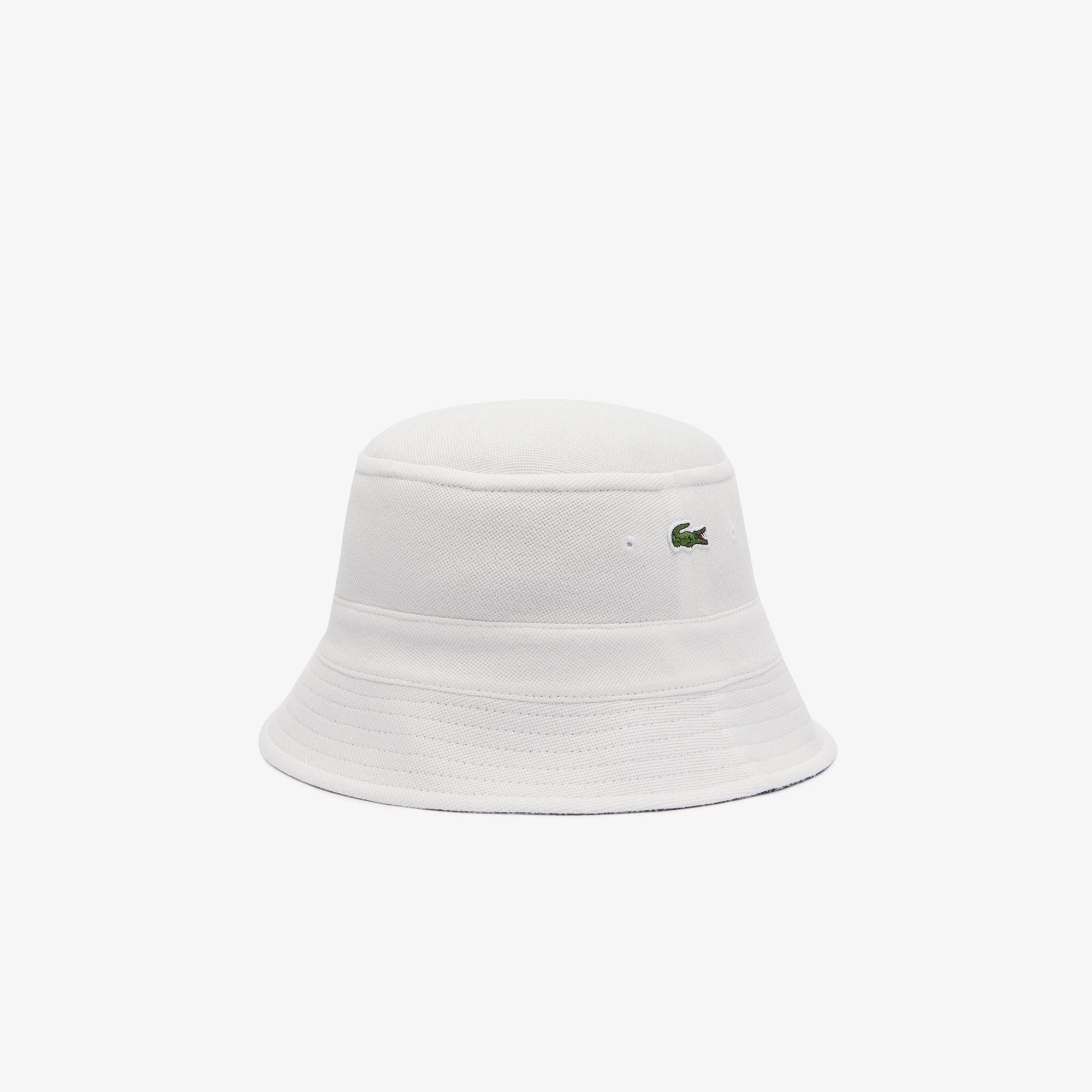 UNISEX REVERSIBLE SIGNATURE MONOGRAM JACQUARD BUCKET HAT / QIE