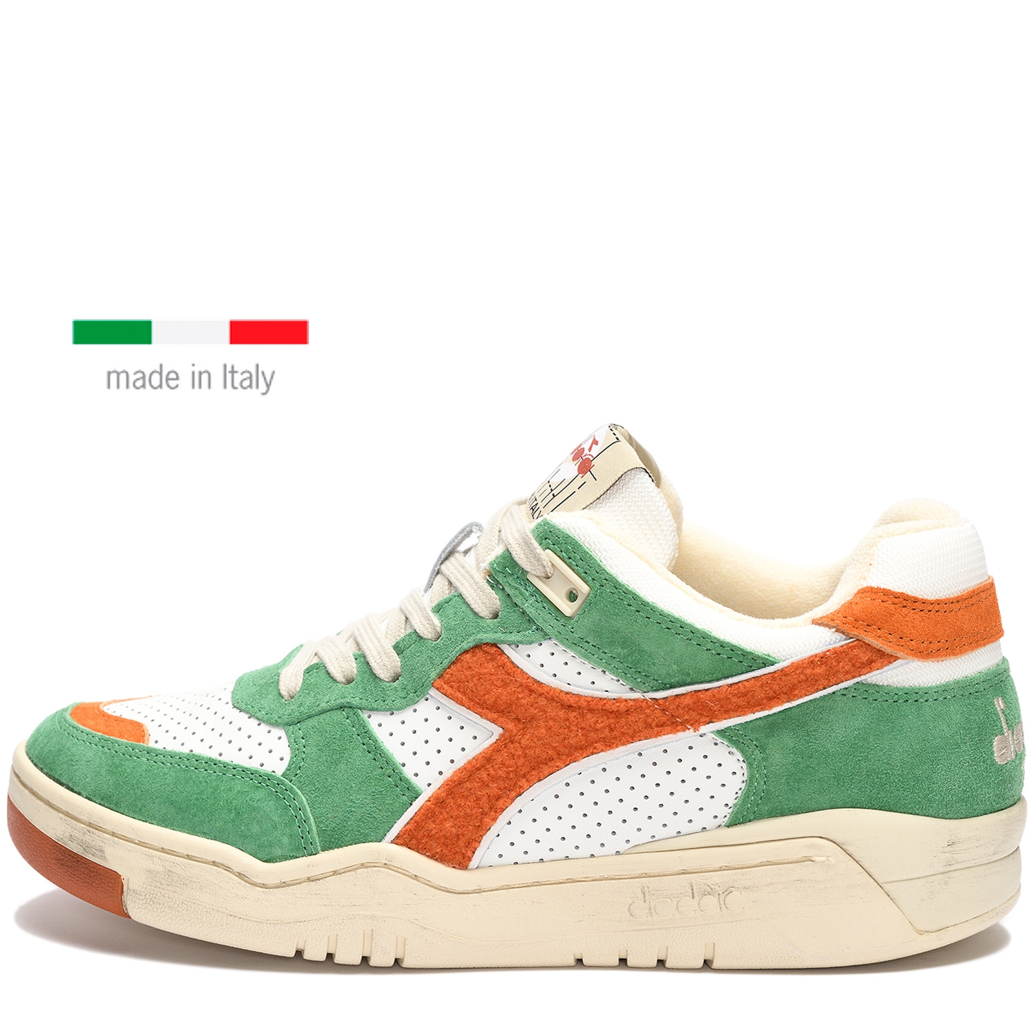 Diadora Heritage B.560 USED AA ITALIA WHITE/COOKED BROWN