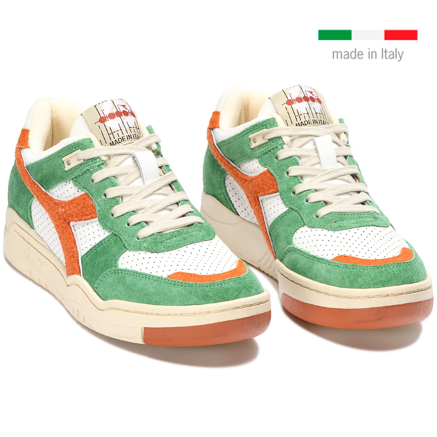 Diadora Heritage B.560 USED AA ITALIA WHITE/COOKED BROWN