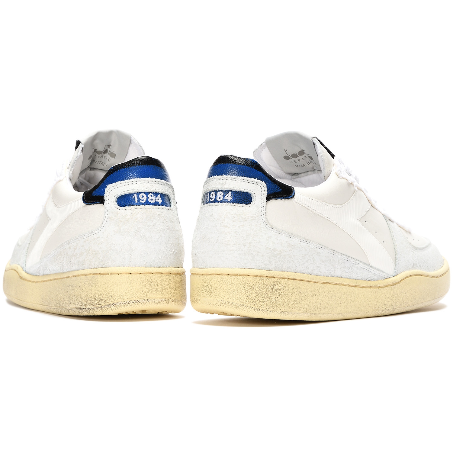 Diadora x DINO MENEGHIN MI BASKET LOW ITALIA WHITE/BLUE