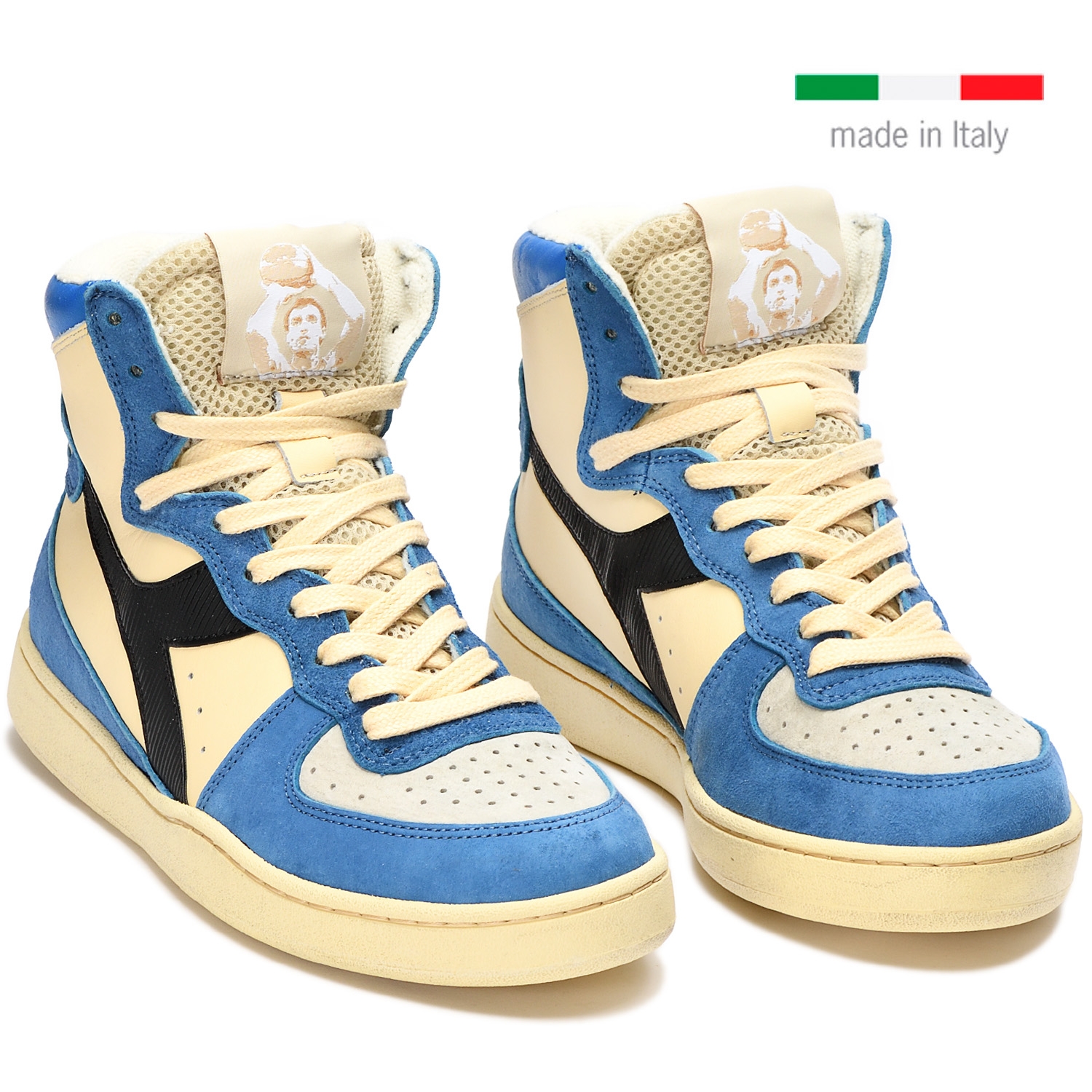 Diadora x DINO MENEGHIN MI BASKET ITALIA  SKY-BLUE MALIBU