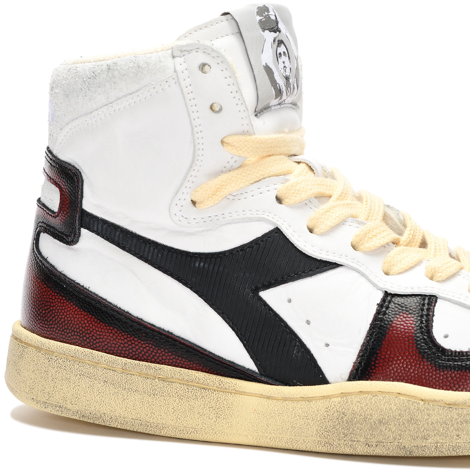 Diadora x DINO MENEGHIN MI BASKET ITALIA  WHITE/BROWN