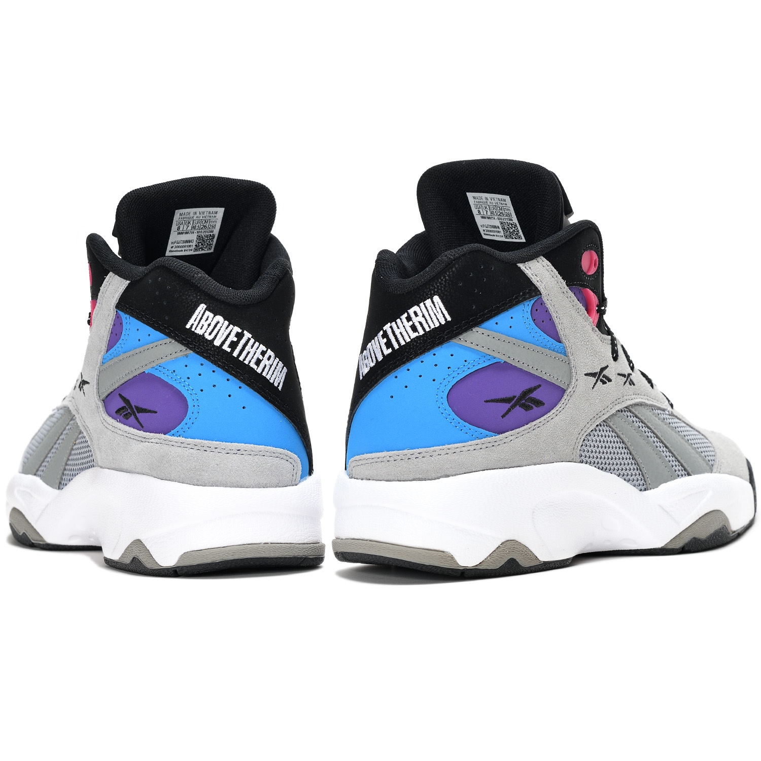 Reebok ATR Pump Vertical Grey/Black/White