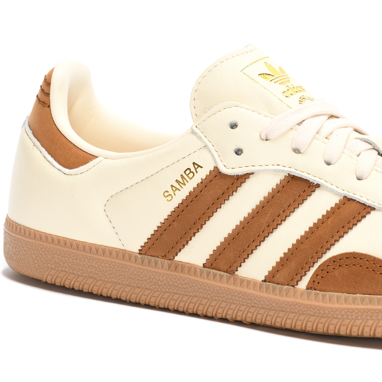 adidas Originals SAMBA OG Wonder White / Dusky Bronze / Gold Metallic