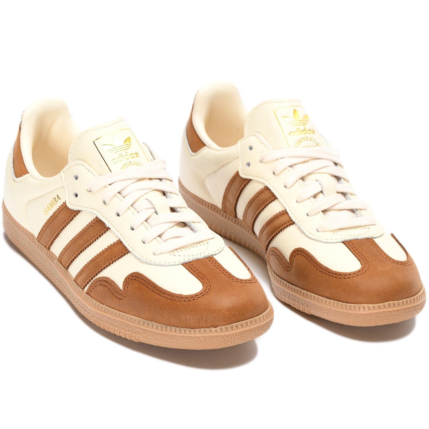 adidas Originals SAMBA OG Wonder White / Dusky Bronze / Gold Metallic