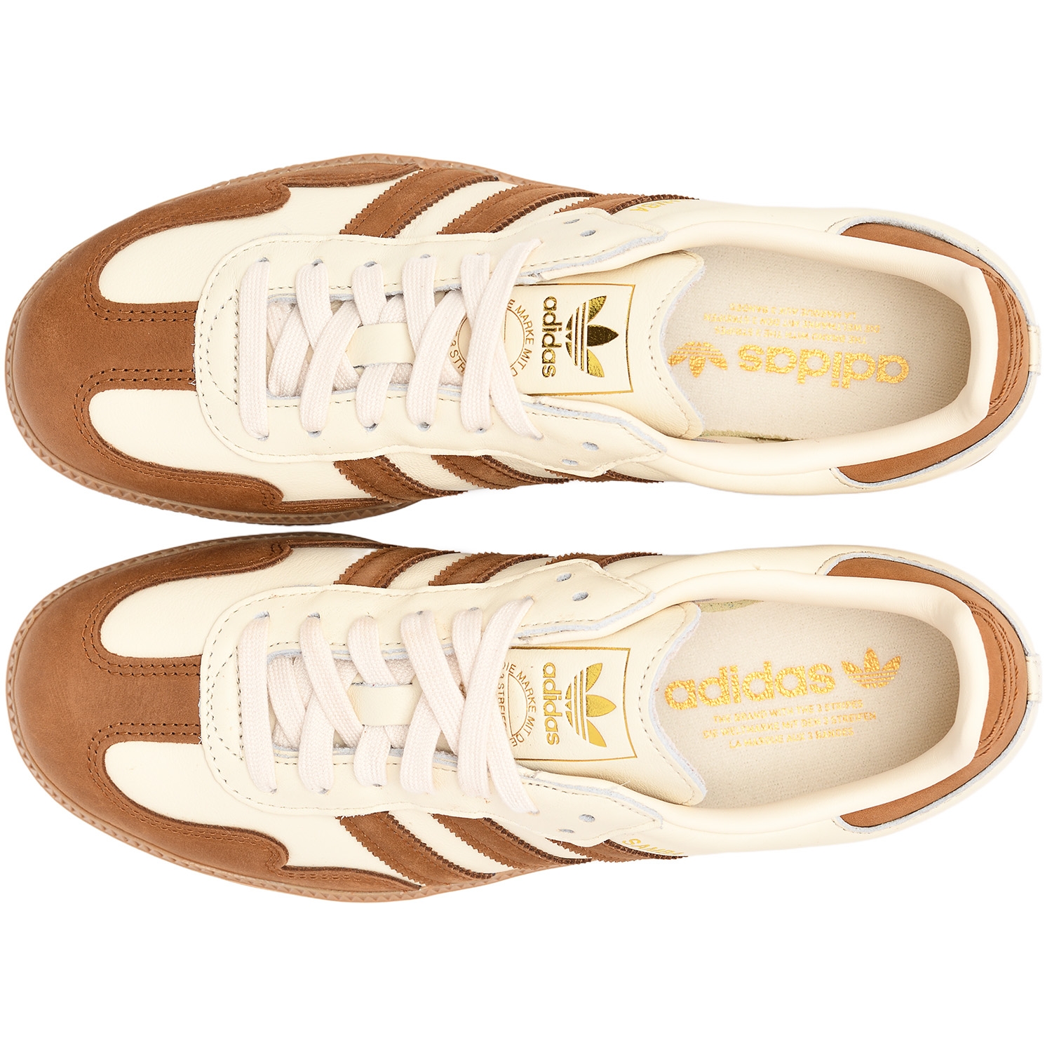adidas Originals SAMBA OG Wonder White / Dusky Bronze / Gold Metallic