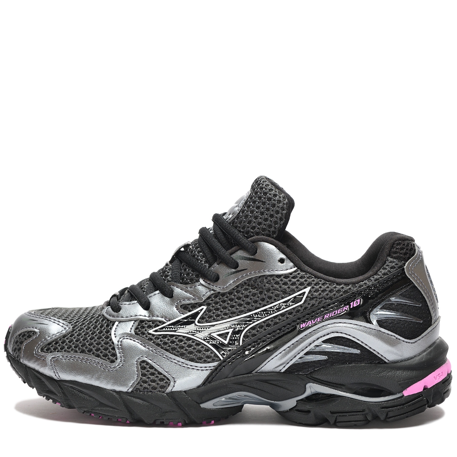 Mizuno WAVE RIDER 10 Black Sand/black/spring Crocus
