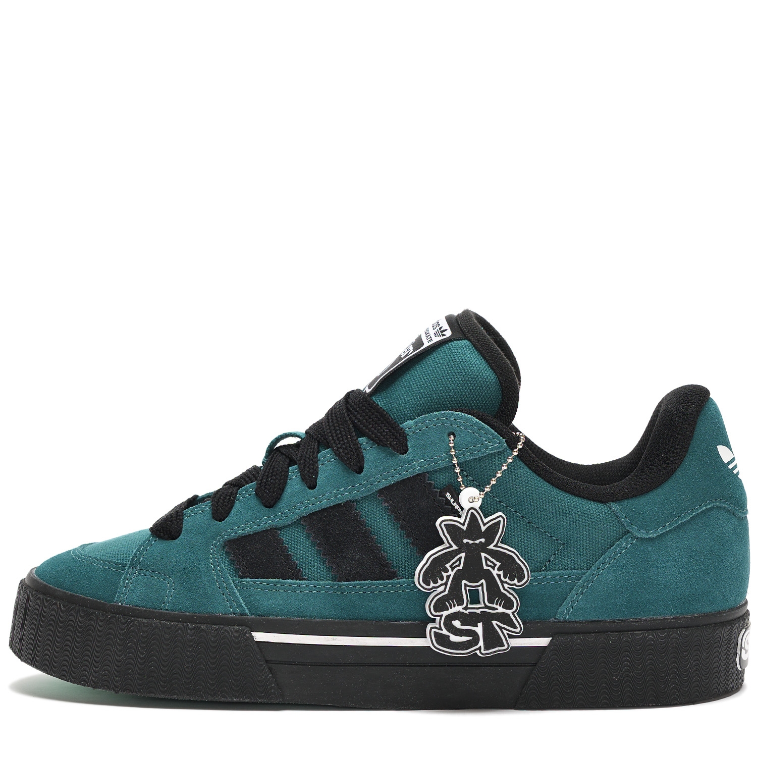 adidas Originals TENNIS SUPERSKATE ST Core Black / Rich Green / Cloud White