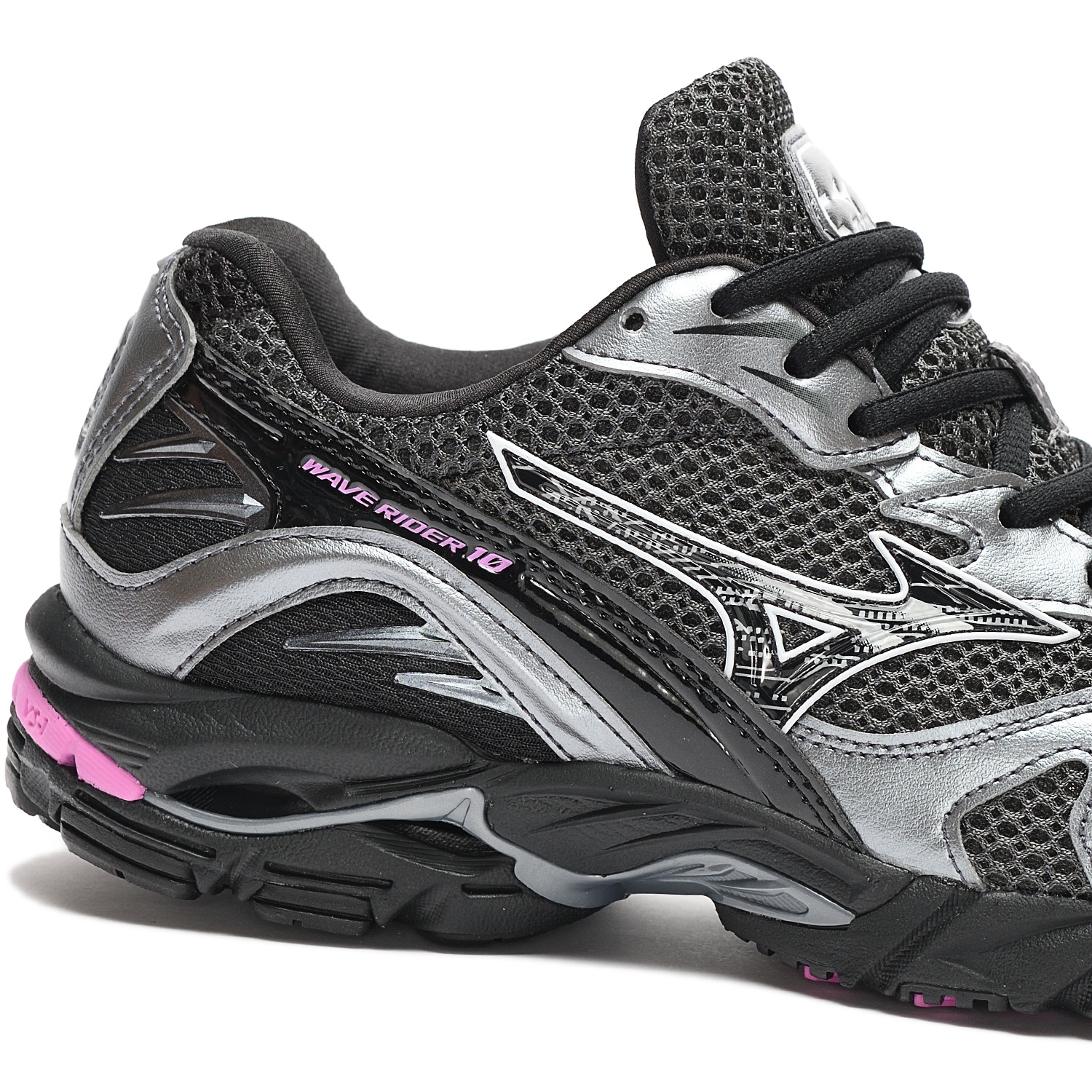 Mizuno WAVE RIDER 10 Black Sand/black/spring Crocus