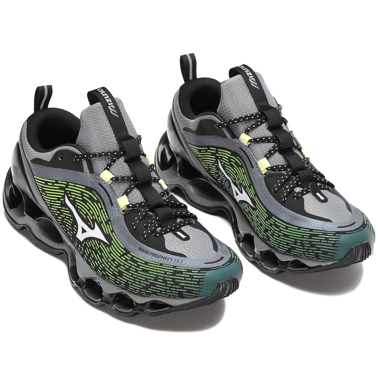 Mizuno WAVE PROPHECY 13.2 Green Glow/cloudscape/quiet Shade
