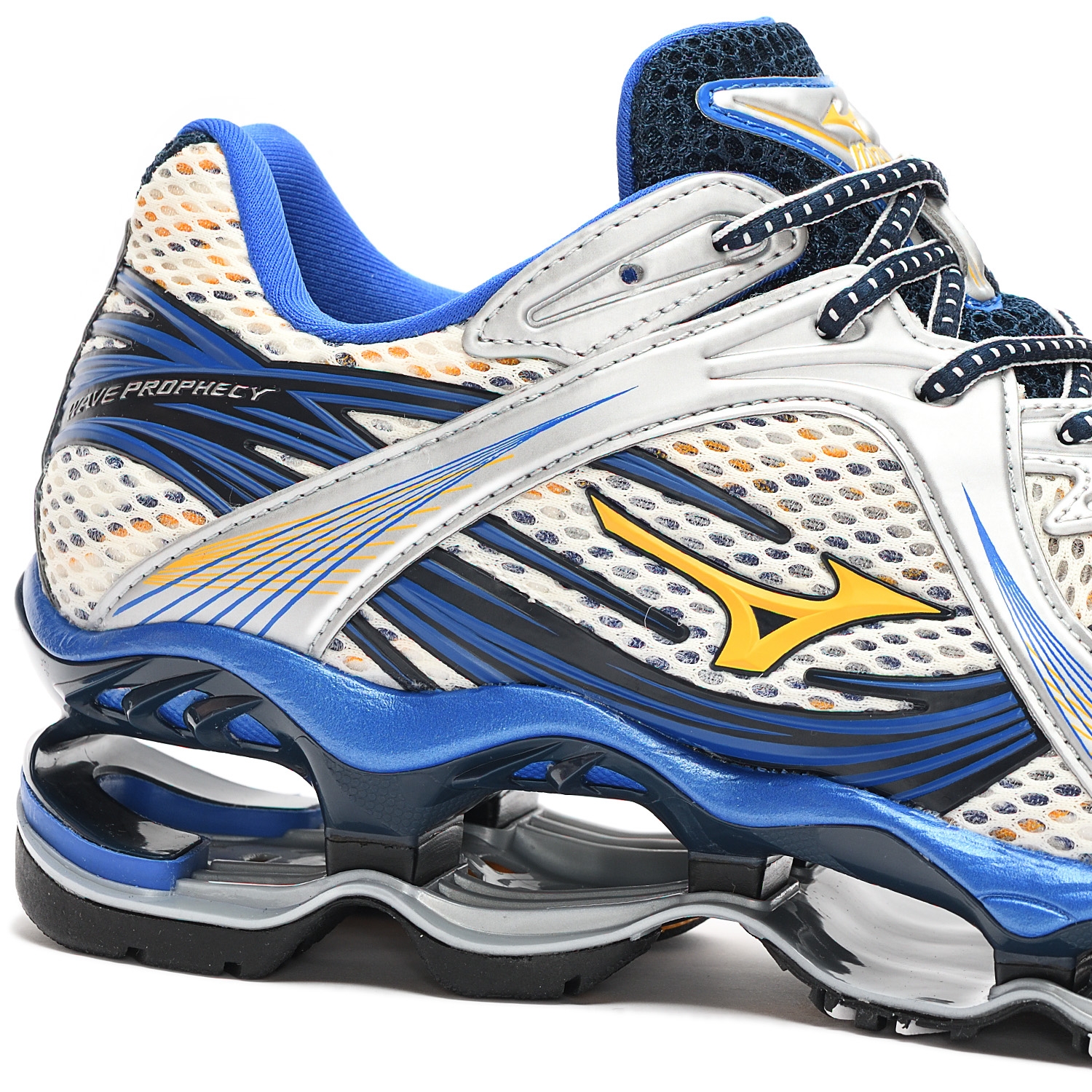 Mizuno WAVE PROPHECY 1 Artisan's Gold/zinnia/strong Blue
