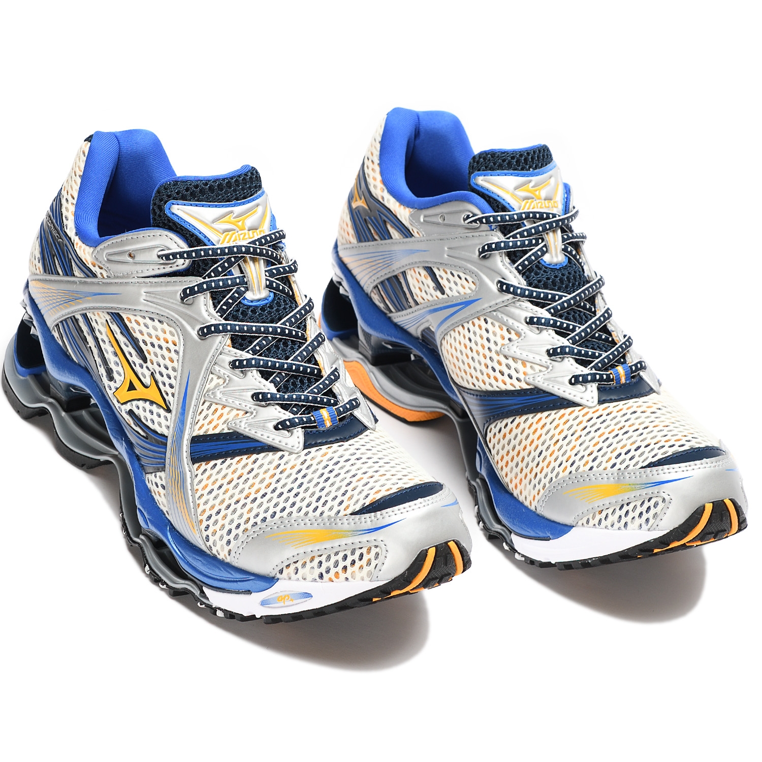 Mizuno WAVE PROPHECY 1 Artisan's Gold/zinnia/strong Blue