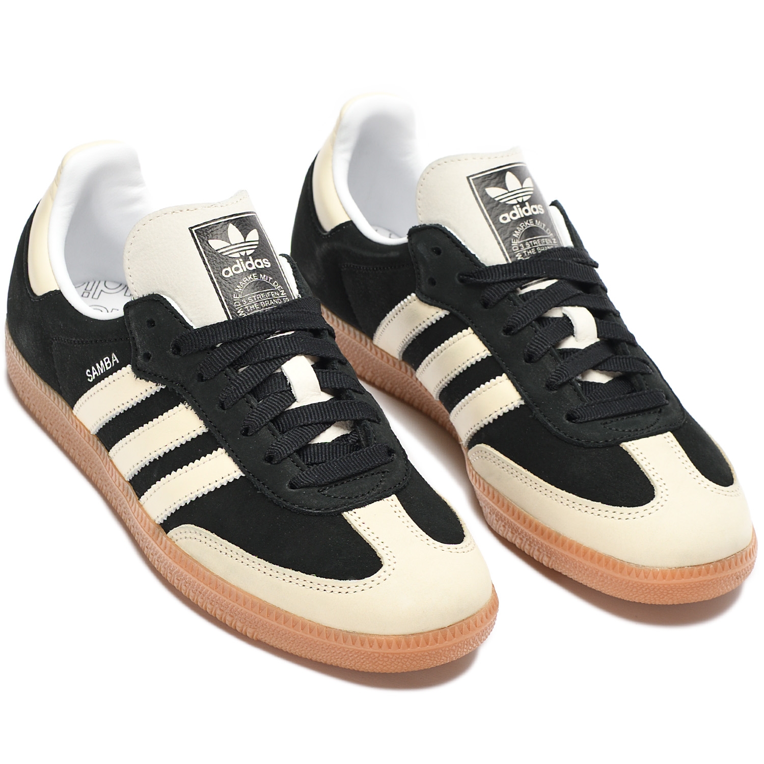 adidas Originals SAMBA OG Core Black / Wonder White / Silver Metallic
