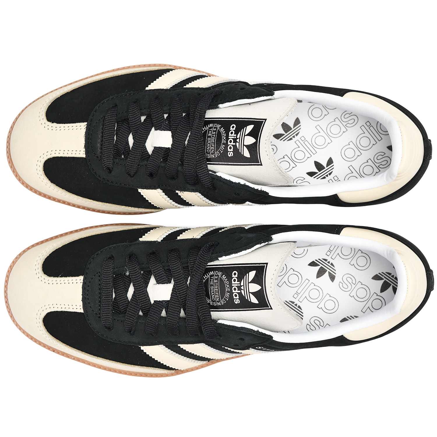 adidas Originals SAMBA OG Core Black / Wonder White / Silver Metallic