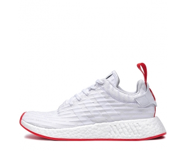 Adidas NMD R2 White/Core Red