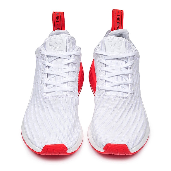 Adidas NMD R2 White/Core Red