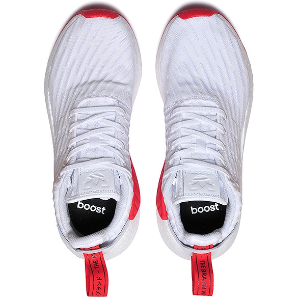 Adidas NMD R2 White/Core Red