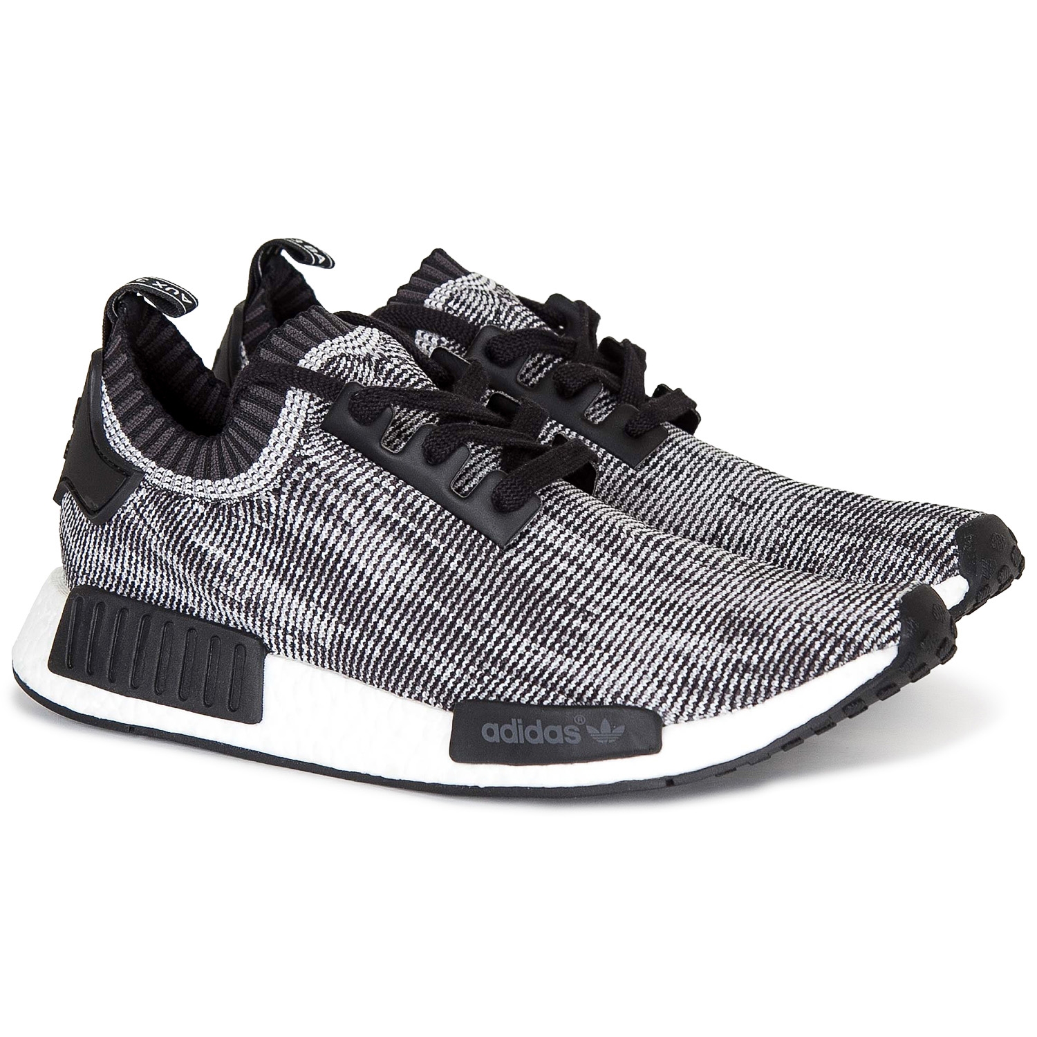 adidas Originals NMD R1 Primeknit Core Black/White
