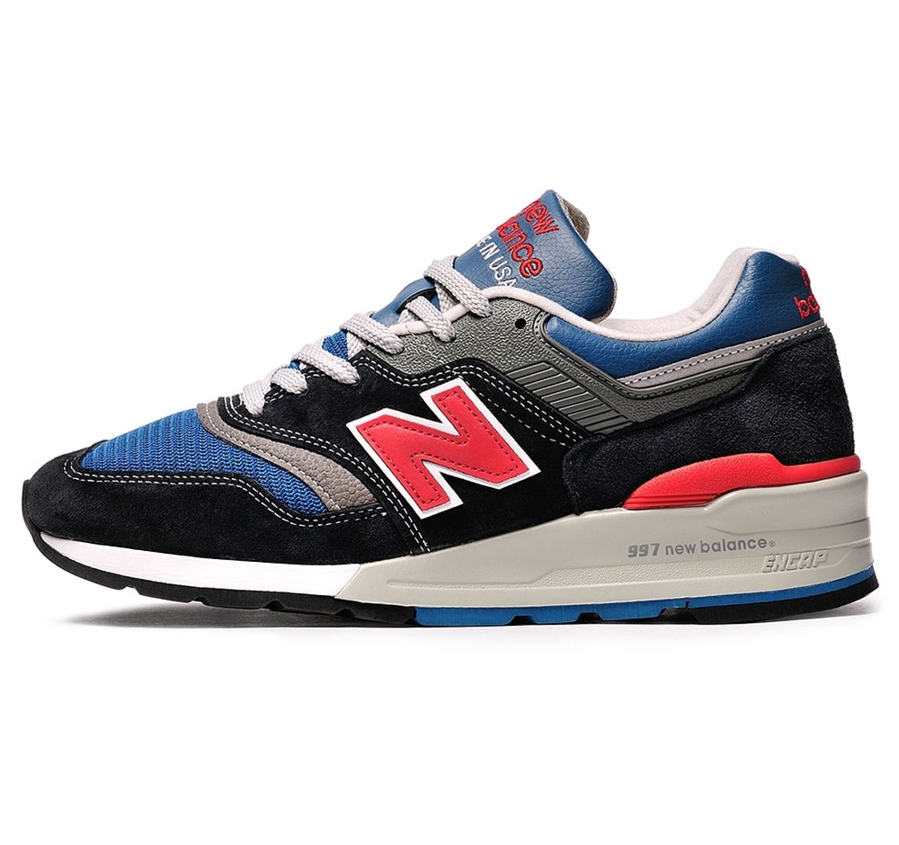 red and navy blue new balance