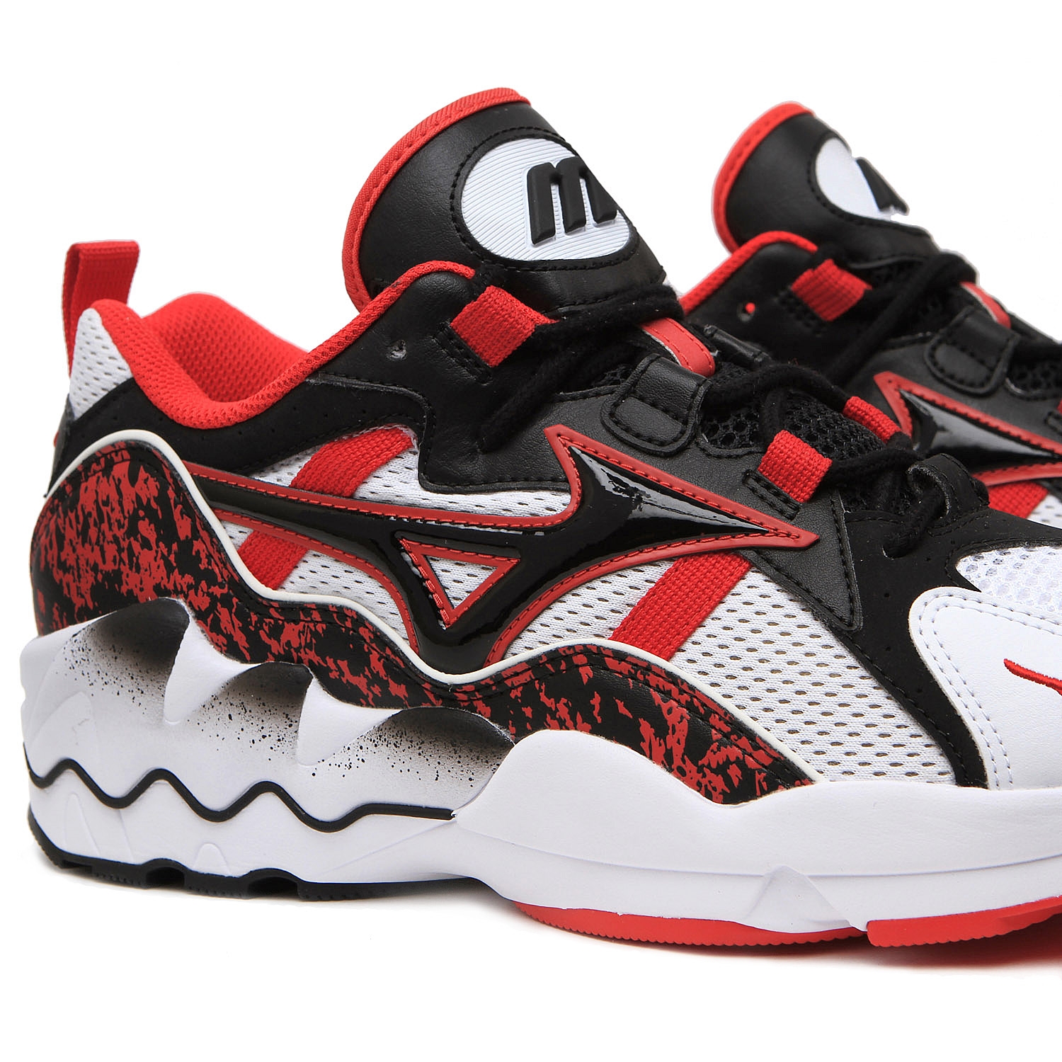 WAVE RIDER 1 white/black/high risk red