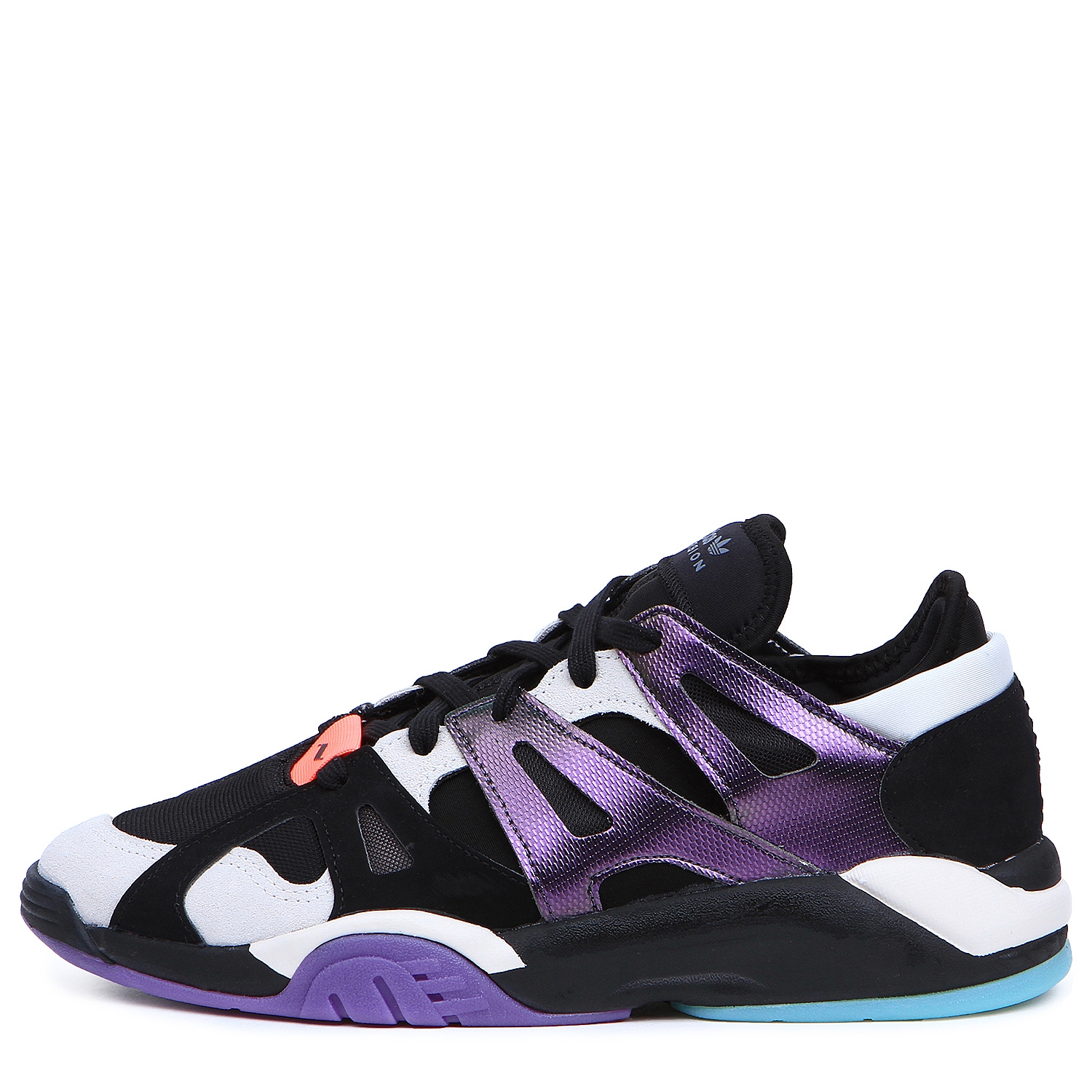 adidas Originals DIMENSION LOW TOP CORE BLACK / RAW WHITE / ACTIVE PURPLE