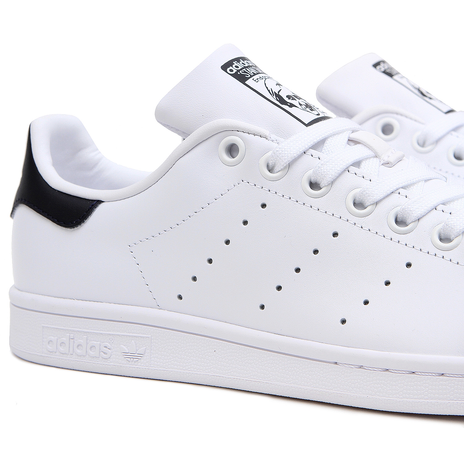 stan smith black and white