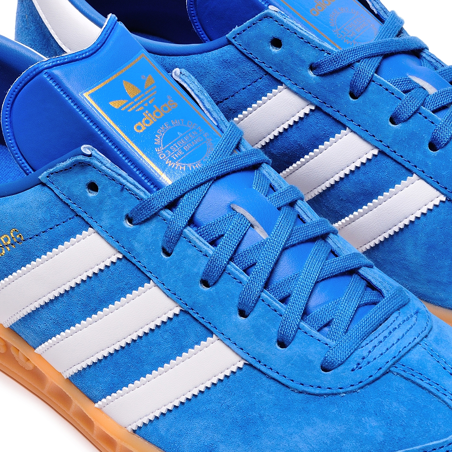 Adidas Hamburg Blue/White/Gum